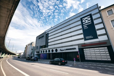 Eröffnung der neuen Kunsthalle in Luxemburg